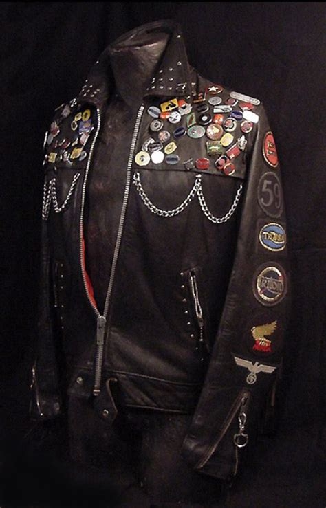 frank n furter leather jacket